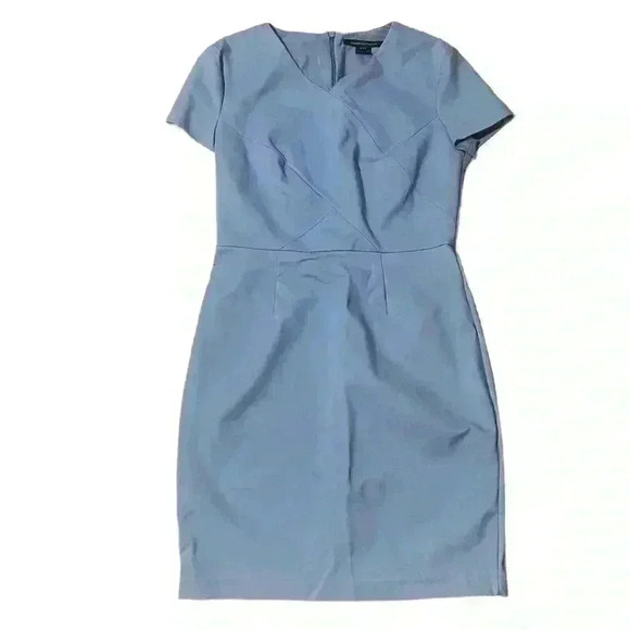 French Connection Glass Stretch Sheath Dress Size 12 - Picture 2 of 8
